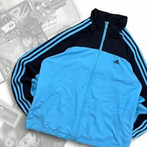 Striped Zip Up Track jacket